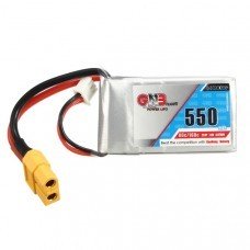 Gaoneng GNB 7.4V 550mAh 2S 80/160C Lipo Battery XT60 Plug
