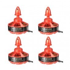 4X Racerstar Racing Edition 4108 BR4108 480KV 4-8S Brushless Motor For 500 550 600 RC Frame Kit