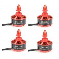 4X Racerstar Racing Edition 4114 BR4114 340KV 4-12S Brushless Motor For 600 650 700 800 RC Frame Kit