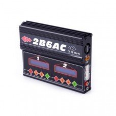 2B6AC Multifunction 2*50W AC DC Balance Charger Discharger Built-in Power Supply