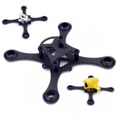 DIY Micro FPV RC Drone 100MM Brushed Frame Kit Support 8520 Coreless Motor