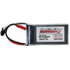 Infinity 850mAh 70C 3S1P Graphene Tech Lipo Battery for Racing Drone
