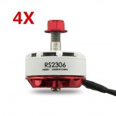 4X Emax RS2306 White Edition 2400KV 3-4S Racing Brushess Motor For FPV Racing