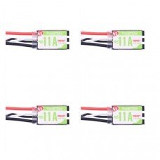 4 PCS Racerstar RS11A Blheli_S BB2 11A 1-3S Bushless ESC Dshot 600 Ready for Multitutors