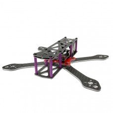 Realacc Martian_S 220mm Lightweight 4mm Carbon Fiber FPV Racing Frame Kit w/ PDB Battery Board 122g