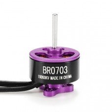 Racerstar Racing Edition 0703 BR0703 10000KV 1-2S Brushless Motor Purple For 60 80 100 FPV Racer