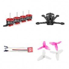 Realacc Astro65 65mm Frame Kit+Racerstar BR0703 15000KV Brushless Motor+Racerstar Star4 4A 4in1 ESC