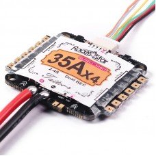 Racerstar Tattoo_S 35A 4 In 1 2-4S STM32F051/ARM Blheli_32 Dshot1200 Ready Dual BEC FPV Racing ESC