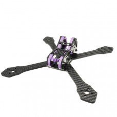 Realacc Purple215 215mm 4mm Arm Thickness Carbon Fiber Frame Kit for Multirotor 