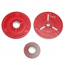 Realacc RHCP/LHCP Panel Circle Plate DIY Spare Part 3 PCS For FPV Pagoda Antenna Red/Black/White