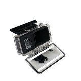 TELESIN 2300mAh Back Clip Battery Side Power for Gopro 5 Camera With Waterproof Case