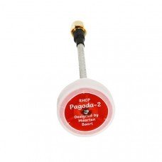 MXK 5.8GHz Pagoda-2 Omnidirectional FPV Antenna RHCP SMA Male 70mm w/ Plastic Cover White/Black/Red
