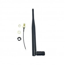 RF Connector 70 RP-SMA + 5dBi Antenna + Adapter For Frsky X9D PLUS Transmitter