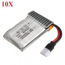 10X 3.7V 240mAh 25C Lipo Battery For Hubsan X4 H107L H107C Eachine E70 E010S H8 Mini U816A V252 