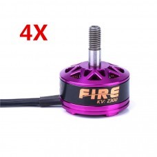 4X DYS Fire 2206 2300KV 3-6S Brushless Motor For 200 210 220 280 FPV Racing Frame