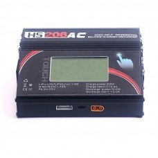 HS206AC 200W 12A AC/DC  High Power Touch Screen Banlace Charger Discharger for LiPO Battery