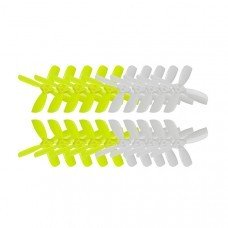 10 Pairs Kingkong 2035 51.6mm  4-blade Propeller CW CCW 1.5mm Mounting hole Bright Green and White