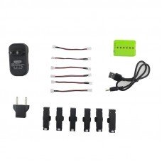  JJRC H37 Mini RC Drone Spare Parts 4Pcs 3.7V 400mah 25C Battery And Charger Set X6A-A17