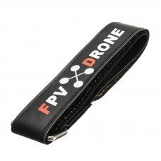 1PC RJX 500-700mm Non-Slip Rubberized Alloy Buckle Straps 30mm for Batteries and Electronics