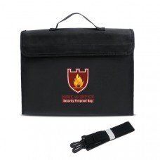 38x28x7.5cm Double-layer Fireproof Explosion Proof LiPo Battery Portable Safety Protective Bag