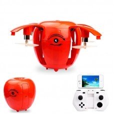 RC130WGH Little Apple WIFI FPV With 2MP Camera High Hold Mode Folding RC Drone Drone RTF