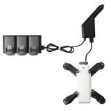 2 in 1 Car Charger for DJI Spark Battery Charging Hub and Remote Control