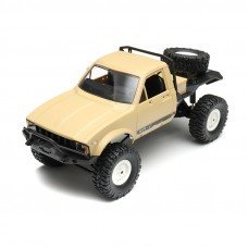WPL C14 Electric 1/16 2CH 2.4G 4WD Remote Control Climb Semi Off Road Car With Light Without Electronic Part ATR