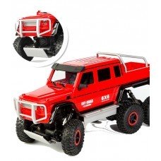 Flytec Remote Control Car 1/10 4CH 6WD Rock Crawler 6x6 Driving Truck Double Motors Big Foot Off-Road Model Toys