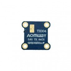 Aomway TX004 Mini 5.8G 64CH Raceband 0mw/25mw/100mw/200mw Switchable FPV Transmitter NTSC/PAL
