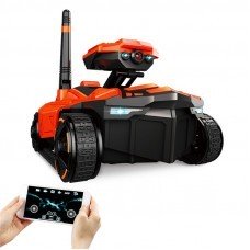 RC Tank YD-211 Wifi FPV 0.3MP Camera App Remote Control Spy Toy Phone Controlled Robot Toys