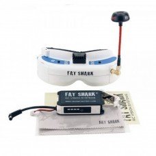 Fatshark Dominator V3 800*480 FPV Goggles Combo Kit With FSV2442 32CH RX SpiroNET ANT 18650 BAT Case