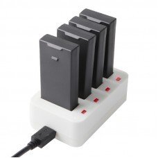 4-in-1 TL4 Multi Battery USB Charger Hub Intelligent Quick Charging for DJI Ryze Tello Drone