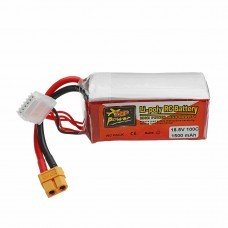 ZOP POWER 18.5V 1500mAH 100C 5S Lipo Battery With XT60 Plug For FPV Racing Drone