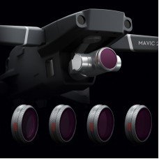 PGYTECH Camera Lens Filter Kit Combo ND8 ND16 ND32 ND64 4Pcs Waterproof for DJI Mavic 2 Zoom Drone