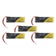 3Pcs ACE Tattu 3.7V 600mAh 30C 1S1P Lipo Battery Molex Plug Eachine H8 E010S RC Drone Helicopter