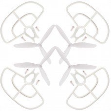 4PCS 3-blade Propeller Protector Guard Sets for BAYANG X16 X21 RC Drone Drone Spare Parts