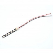 5V WS2812 LED Strip Light with 5 LED Lamps for RC Drone FPV Racing 