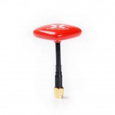 160mm Foxeer 5.8GHz 8DBi Echo Patch RHCP FPV Antenna Feeder FPV Goggles Red/Black-Cable Version