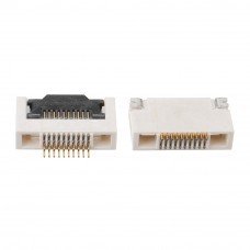 2 PCS FPC 0.5MM Pitch H2.55 10P Wire Connector Terminal Flip Lower Buttom For FPV Monitor Goggles