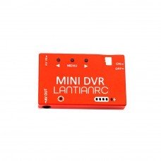 LANTIANRC FPV Mini DVR 720P NTSC/PAL Switchable Built-in Battery Video Recorder for FPV RC Drone