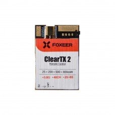 Foxeer ClearTX 2 5.8G 48CH 25/200/500/800mW Uart Remote Control VTx FPV Transmitter MMCX