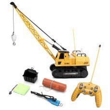 Huina Toys 91115 1/14 2.4G 12CH Rc Tower Crane 680 Degree Rotation With LED Light Model Toys