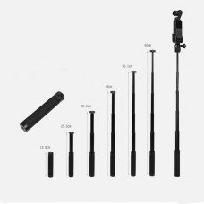 Sunnylife 66cm Extension Rod Stick & 1/4 180 Degree Multiple Adapter Mount Accessories For GoPrO DJI OSMO Pocket Gimbal  