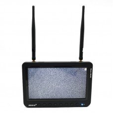 HIEE DVRM809 7 Inch 800*480 5.8Ghz 40CH Diversity FPV Monitor with DVR 1800mAh Battery for RC Racing Drone Fixed Wing Airplane 