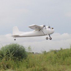 E-DO Model 1500mm Wingspan Cessna EPO Twin Motor FPV RC Airplane Glider PNP