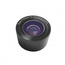 Optical Glass Coating 180 Degree Wide Angle Super Fisheye Lens for DJI OSMO Action Camera