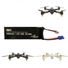 Upgraded 7.4V 3400mAh 25C Lipo Battery for Hubsan 501S 501A 501M RC Drone Drone