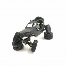 Dasmikro Das87 Das87A03 HO Scale 1/87 4WD Chassis DIY Desert Truck Crawler Kit Remote Control Car 