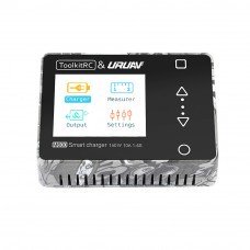 ToolkitRC & URUAV M600 150W 10A DC MINI Smart LCD 2-6S Lipo Battery Balance Charger Discharger With Voltage Servo Checker Receiver Signal Tester Quick Charger Function