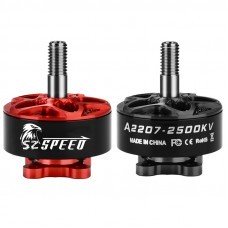 SZ-SPEED 2207 1900KV 6S / 2500KV 4S Brushless Motor CW Thread for RC Drone FPV Racing